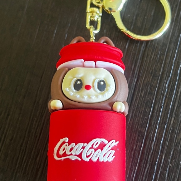 Coca-Cola Labubu Keychain - Picture 2 of 2
